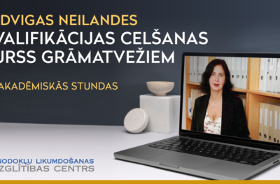 Jadvigas Neilandes kvalifikācijas celšanas kurss GRĀMATVEŽIEM – 7 apmācības tiešsaistē