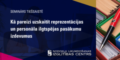 Kā pareizi uzskaitīt reprezentācijas un personāla ilgtspējas pasākumu izdevumus