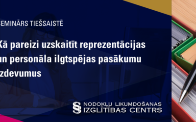 Kā pareizi uzskaitīt reprezentācijas un personāla ilgtspējas pasākumu izdevumus