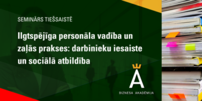 Ilgtspējīga personāla vadība un zaļās prakses: darbinieku iesaiste un sociālā atbildība