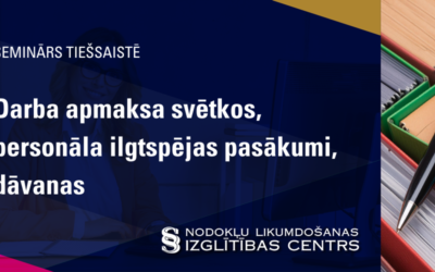 Darba apmaksa svētkos, personāla ilgtspējas pasākumi, dāvanas