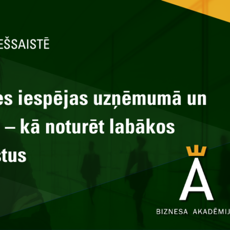 Izaugsmes iespējas uzņēmumā un lojalitāte – kā noturēt labākos speciālistus